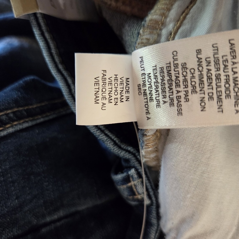 Chico's sz 3R Perfect Stretch Girlfriend Slim Leg Jeans NWT XL/16 casual denim‎ - Picture 12 of 15
